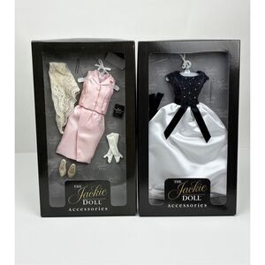 Franklin Mint The Jackie Kennedy Doll Accessories Clothes NRFB Lot of 2